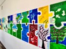 Wall of wishes for the green future